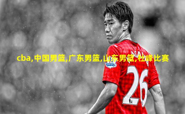 cba,中国男篮,广东男篮,山东男篮,杜峰比赛
